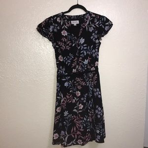 Elle Floral Dress with Belt Size XSmall
